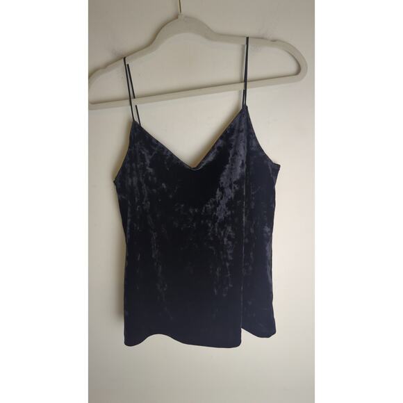 Dark Romantic Crush Black velvet Cami Women's Size XS/S - Picture 7 of 7
